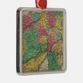 Ornement Carré Argenté La Suisse 17 (Droite)