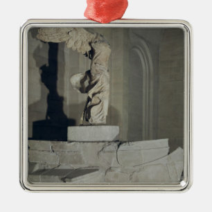Ornement Carré Argenté La victoire de Samothrace