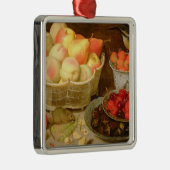 Ornement Carré Argenté La vie toujours (Droite)