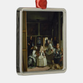 Ornement Carré Argenté Las Meninas ou la famille de Philip IV, c.1656 (Droite)