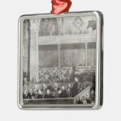 Ornement Carré Argenté L'Assemblée générale de Kirk de l'Ecosse (Gauche)