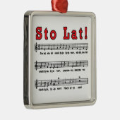 Ornement Carré Argenté Lat de Sto ! Chanson (Droite)