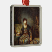 Ornement Carré Argenté L'avare (Droite)