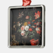 Ornement Carré Argenté Le bouquet renversé par Abraham Mignon (Gauche)