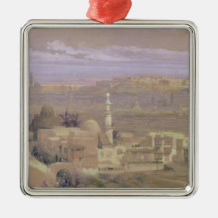 Ornement Carré Argenté Le Caire de la porte de Citizenib, regardant vers