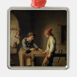 Ornement Carré Argenté Le jeune apprenti, avant 1903