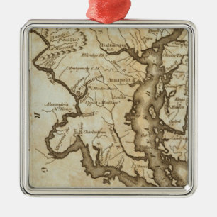 Ornement Carré Argenté Le Maryland 4