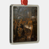 Ornement Carré Argenté Le moulin de Fer-Roulement, 1875 (Droite)