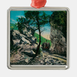 Ornement Carré Argenté Le passage du diable, Mt. LoweMt. Lowe, CA