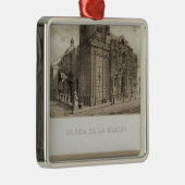 Ornement Carré Argenté Le Pérou 23 (Droite)