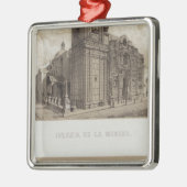 Ornement Carré Argenté Le Pérou 23 (Gauche)