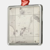 Ornement Carré Argenté Le Pérou 31 (Gauche)