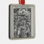 Ornement Carré Argenté Le pierre-coupeur (Droite)