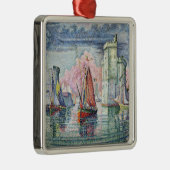 Ornement Carré Argenté Le port à La Rochelle, 1921 (Droite)