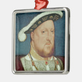 Ornement Carré Argenté Le Roi Henry VIII (Gauche)