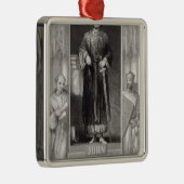 Ornement Carré Argenté Le Roi John (Droite)