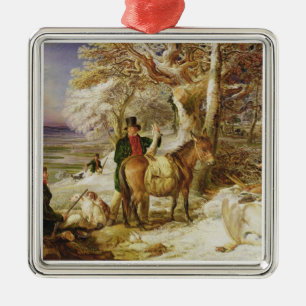 Ornement Carré Argenté Le sport d'un jour, 1826 (huile sur la toile)