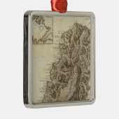 Ornement Carré Argenté Le St Lucia (Droite)