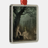 Ornement Carré Argenté Le verger sacré des druides (Droite)