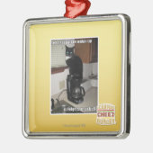 Ornement Carré Argenté le wakin UV de la meilleure partie (Gauche)