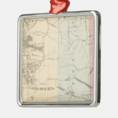 Ornement Carré Argenté Le Wyoming (Gauche)