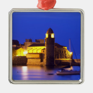 Ornement Carré Argenté L'église Notre Dame des Anges