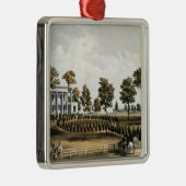 Ornement Carré Argenté L'ermitage (Droite)