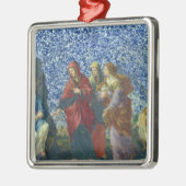 Ornement Carré Argenté Les femmes saintes à la tombe (Gauche)