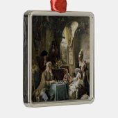 Ornement Carré Argenté Les joueurs d'échecs, 1887 2 (Droite)