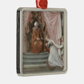 Ornement Carré Argenté L'histoire d'Esther (Droite)