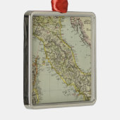 Ornement Carré Argenté L'Italie 24 (Droite)