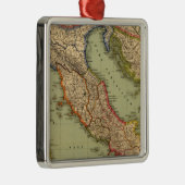 Ornement Carré Argenté L'Italie 6 (Droite)