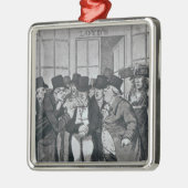 Ornement Carré Argenté Lloyds extérieur de Londres (Gauche)