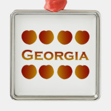 Logo de pêches de la Géorgie