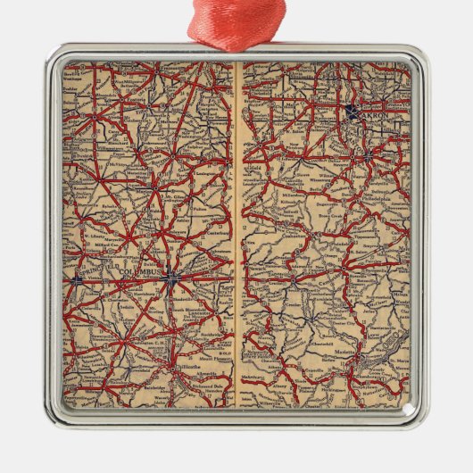 Ornement Carré Argenté L'Ohio 14 (Devant)
