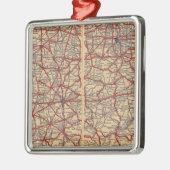 Ornement Carré Argenté L'Ohio 14 (Gauche)