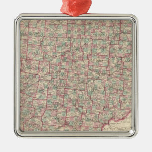 Ornement Carré Argenté L'Ohio 9