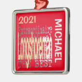 Ornement Carré Argenté Longshoreman Extraordinaire CUSTOM (Gauche)