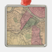 Ornement Carré Argenté Lowell (Devant)