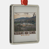 Ornement Carré Argenté Lycée de Roseburg (Droite)