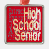 Ornement Carré Argenté Lycée Extraordinaire (Devant)