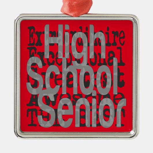 Ornement Carré Argenté Lycée Extraordinaire (Devant)