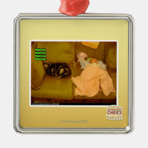 Ornement Carré Argenté Makitstop