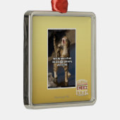 Ornement Carré Argenté Maman ! (Droite)