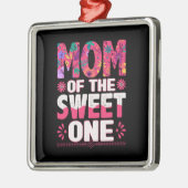 Ornement Carré Argenté Maman De La Douce (Gauche)