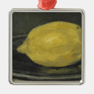 Ornement Carré Argenté Manet le citron, 1880