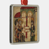 Ornement Carré Argenté Manuscrit de offre Benoît de John d'abbé (Droite)