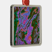 Ornement Carré Argenté Marbre aigre (Droite)