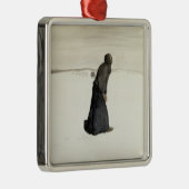 Ornement Carré Argenté Marche de la mort (par Magnus Enckell) (Droite)