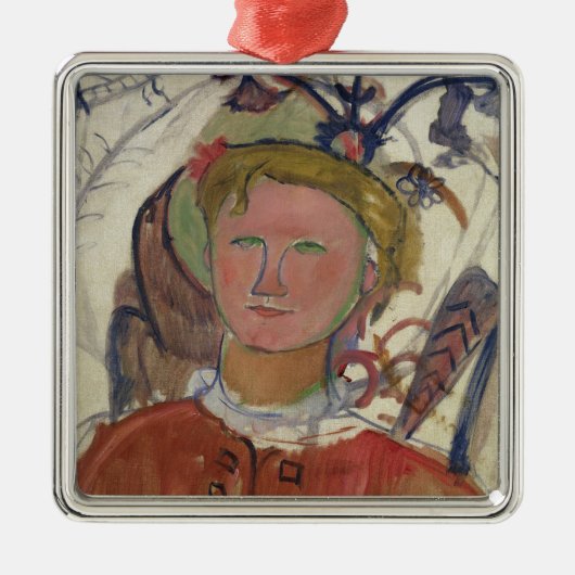 Ornement Carré Argenté Marie Vassilieff (Devant)